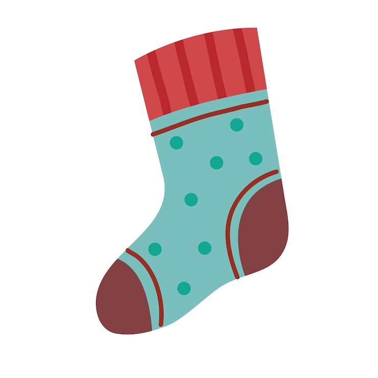 Free Vector warm sock icon
