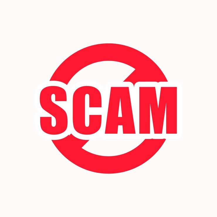 Free Vector warning alert alarm background for fraud prevention