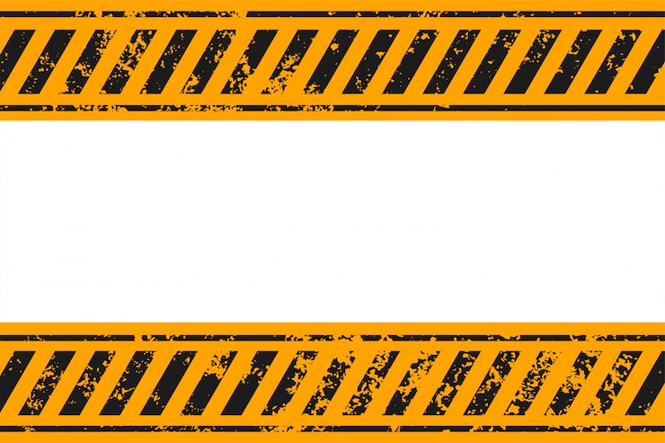 Free Vector warning style yellow and black stripes background 