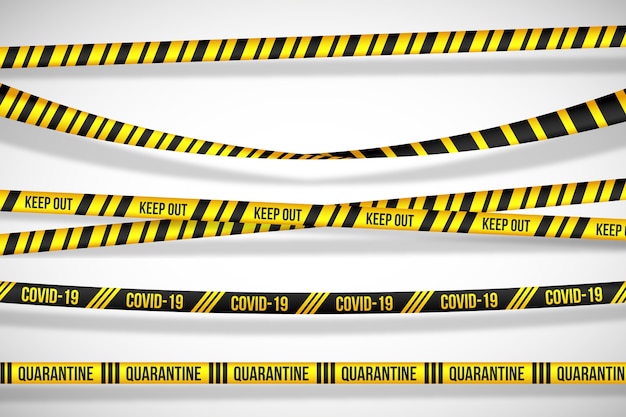 Warnings about the dangers quarantine stripes