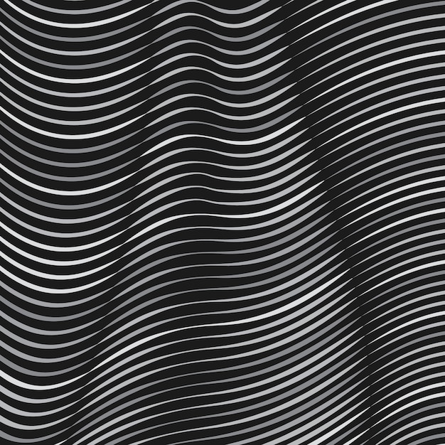 warped lines background