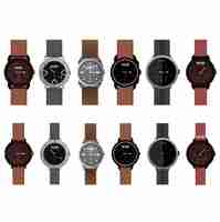 Free vector watch designs collection