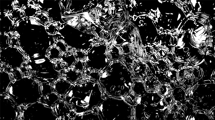 Free Vector water splash bubbles texture