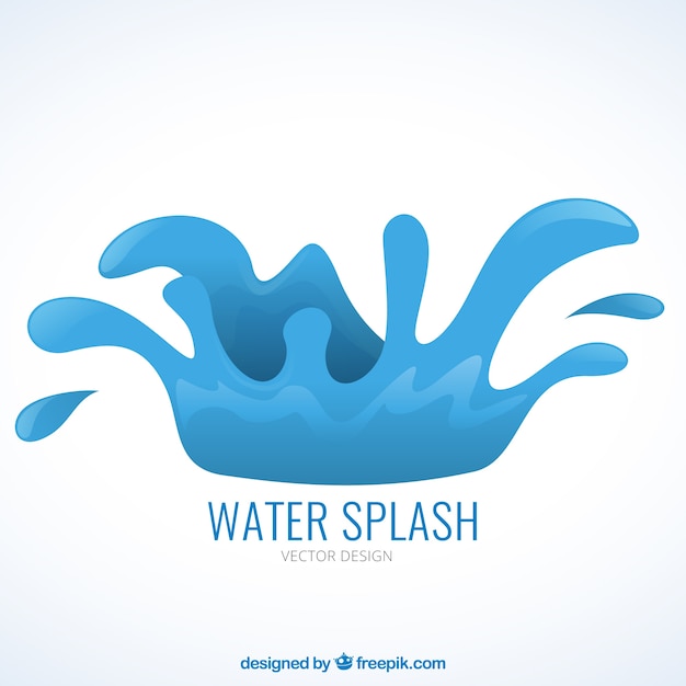 Free vector water splash