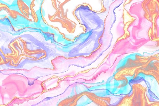 Watercolor abstract alcohol ink background