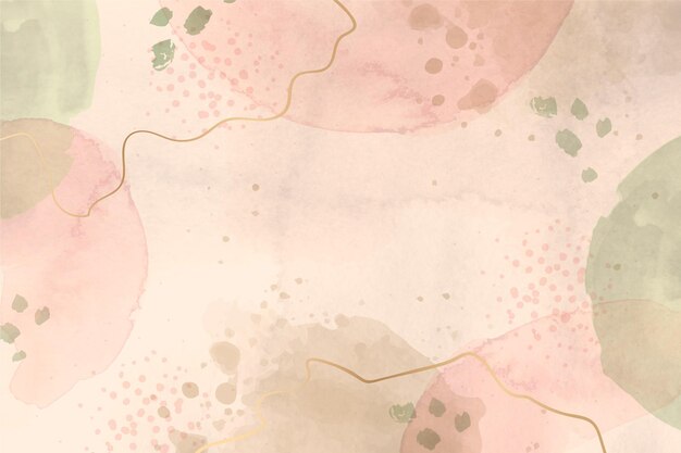 Watercolor abstract background with stains