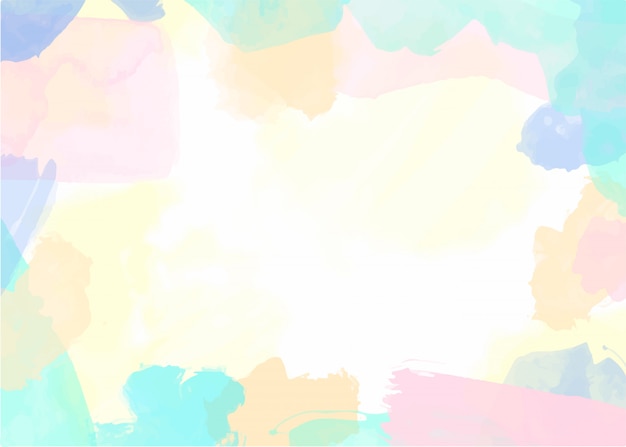 Free vector watercolor abstract background
