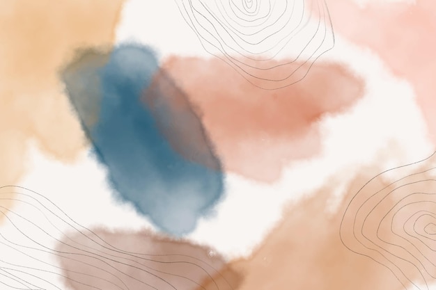 Watercolor abstract background