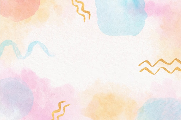 Free vector watercolor abstract background