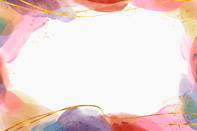 Watercolor abstract background