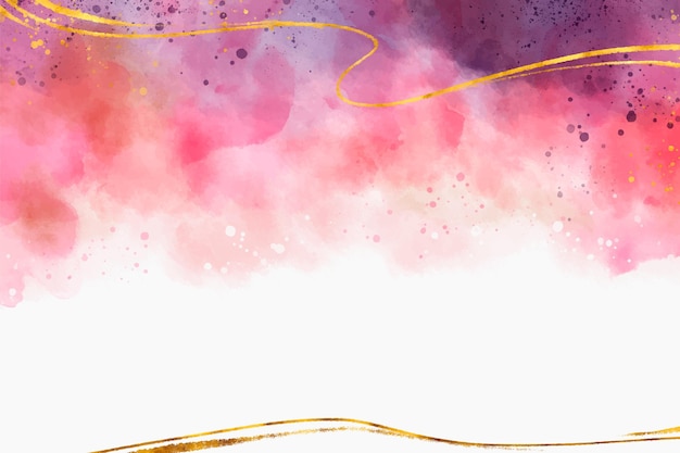 Free vector watercolor abstract background