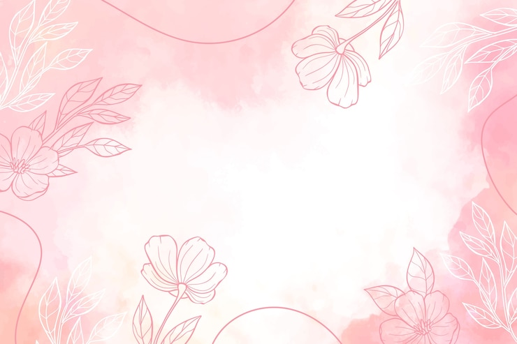 無料Vector 水彩の抽象的な花の背景