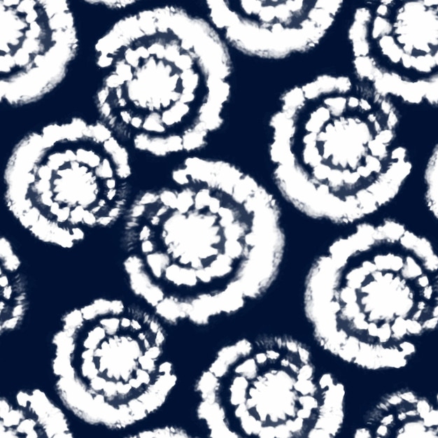 Watercolor abstract  shibori pattern