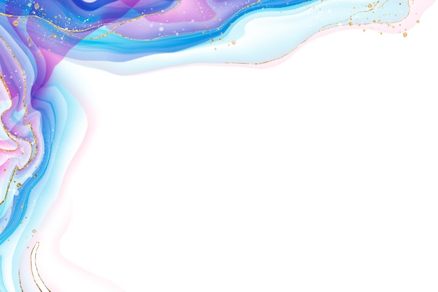 Free vector watercolor alcohol ink background