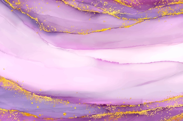 Abstract triangular mosaic purple pink background Vector Image