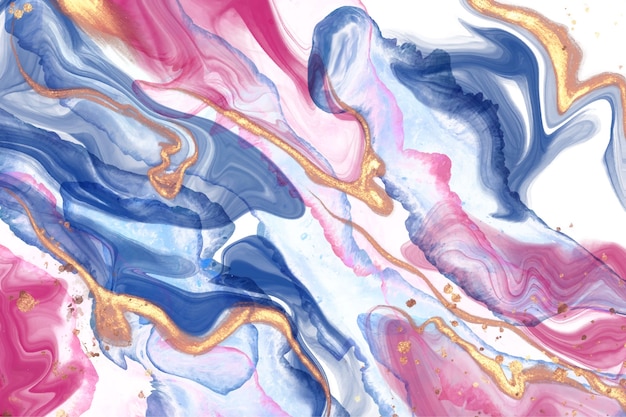 Watercolor alcohol ink background