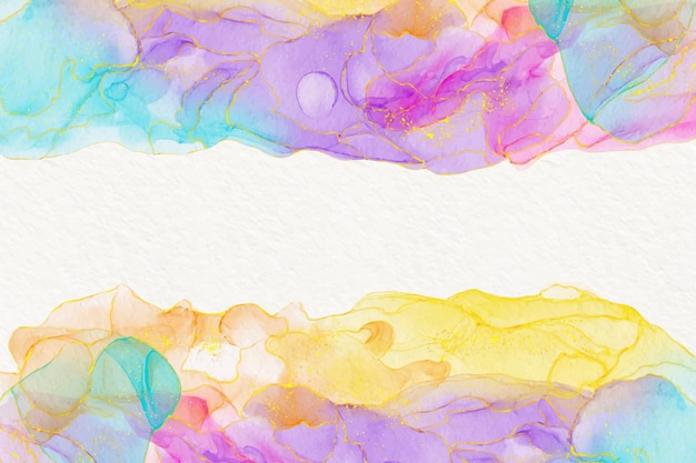 Watercolor alcohol ink background