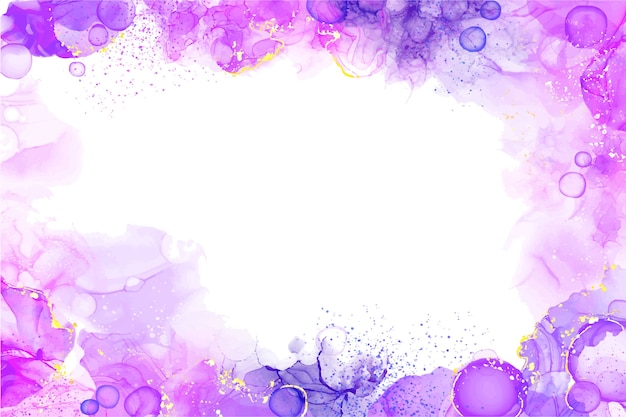 Free vector watercolor alcohol ink background