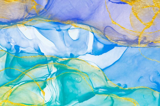 Watercolor alcohol ink background