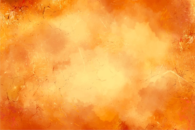 Watercolor amber background