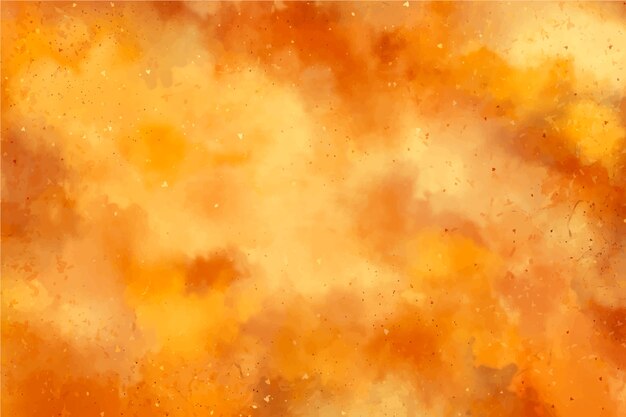Watercolor amber background
