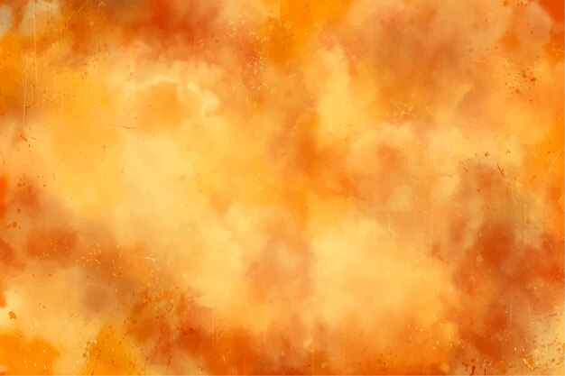 Watercolor amber background