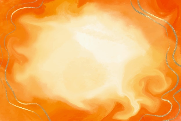 Free vector watercolor amber background