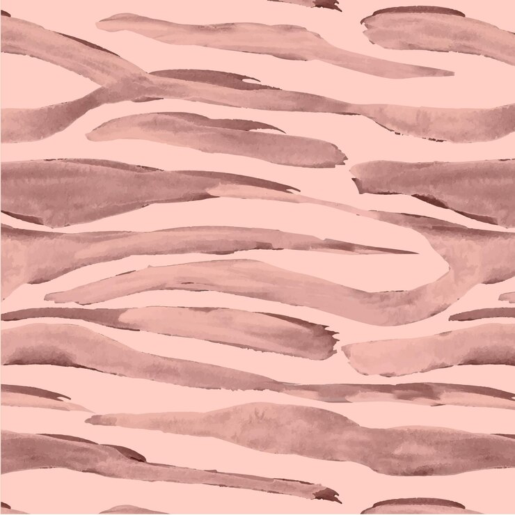 Free Vector watercolor animal print pattern