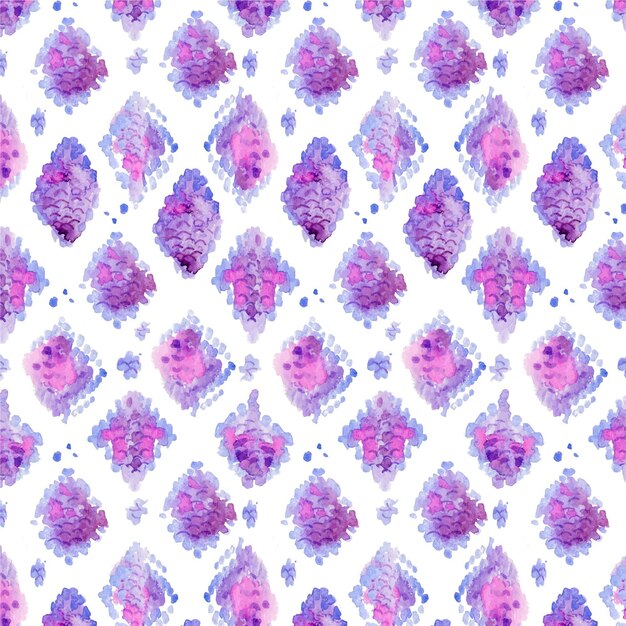 Watercolor animal print pattern