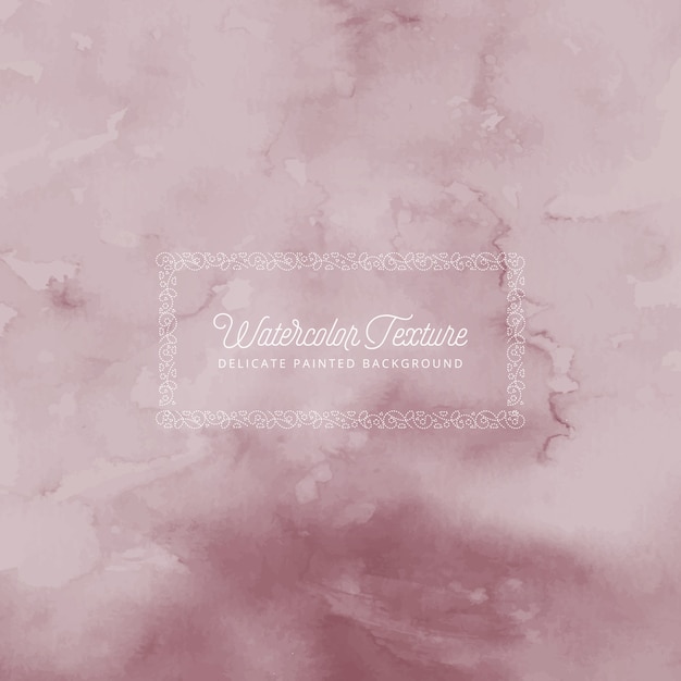 Free vector watercolor background design