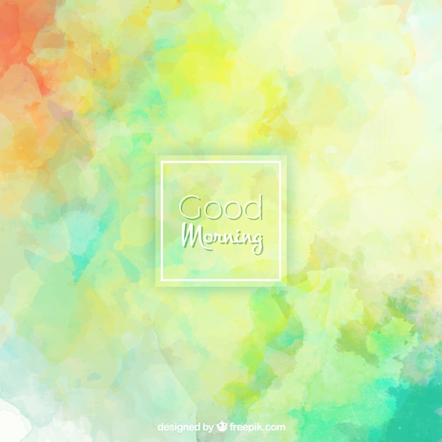 Free vector watercolor background of light colors