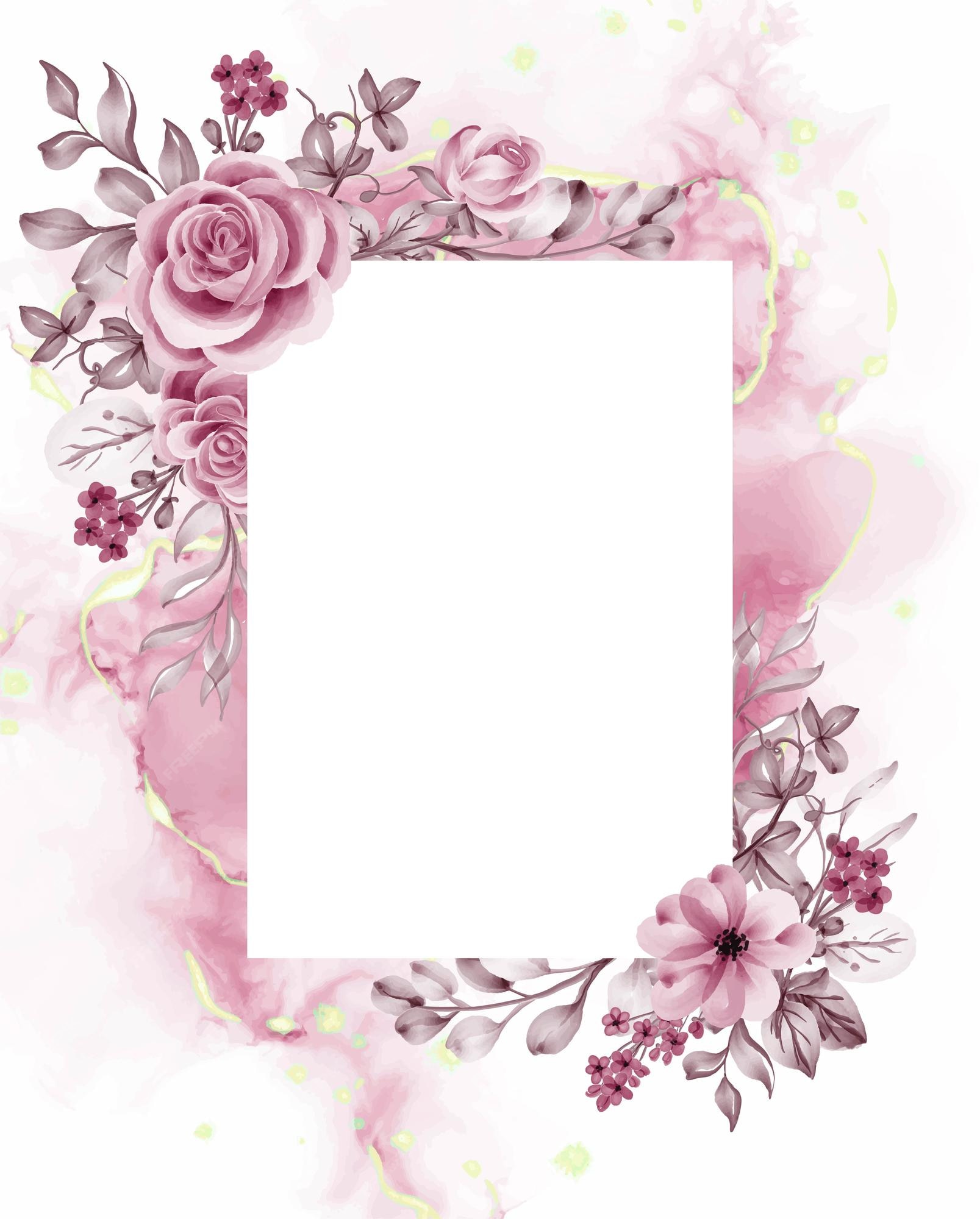 Flower Borders And Frames For Word