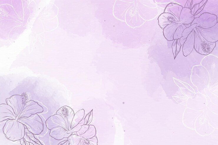Free Vector watercolor background with hand-drawn elements