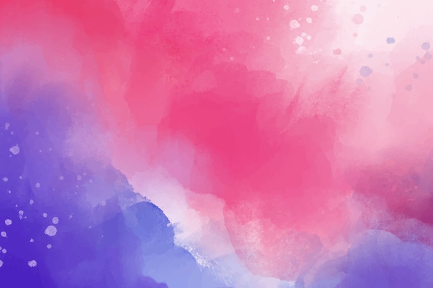 Watercolor background with purple and pink