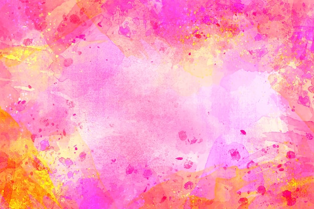 Watercolor background with stains