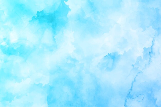 Watercolor blue background