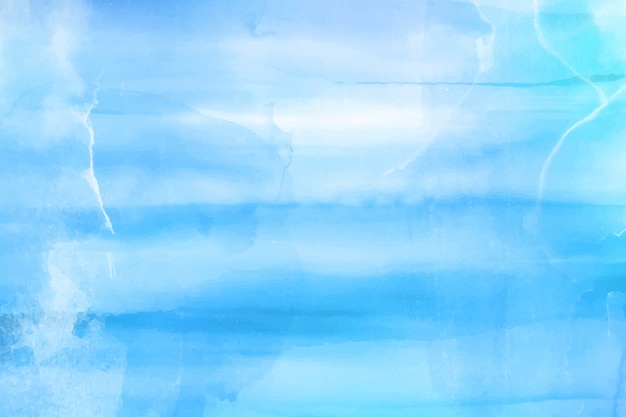 Free vector watercolor blue background