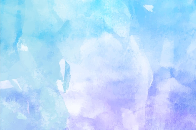 Watercolor blue background