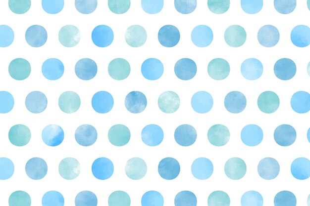 Watercolor blue dot background