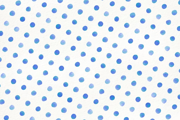 Free vector watercolor blue dots design background