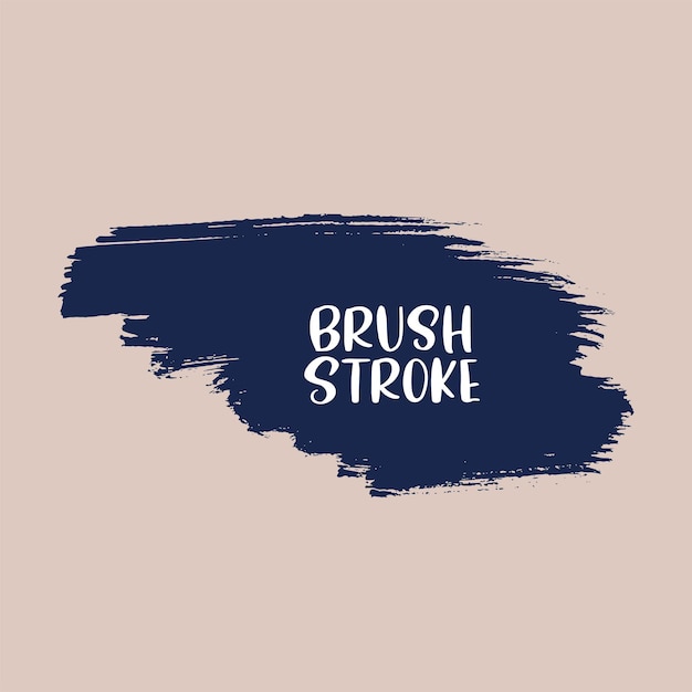 Watercolor brush stroke grunge design for text and message