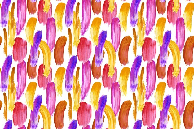 Watercolor brush stroke pattern style