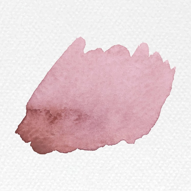 Watercolor brush stroke vector