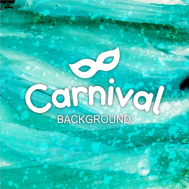 Watercolor carnival background