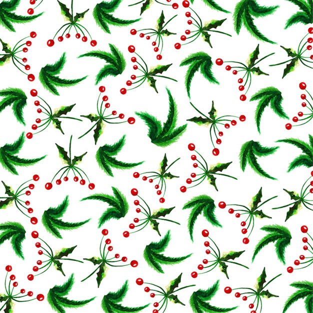 Watercolor Christmas Background