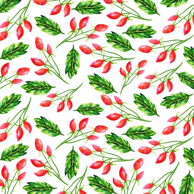 Watercolor Christmas Background