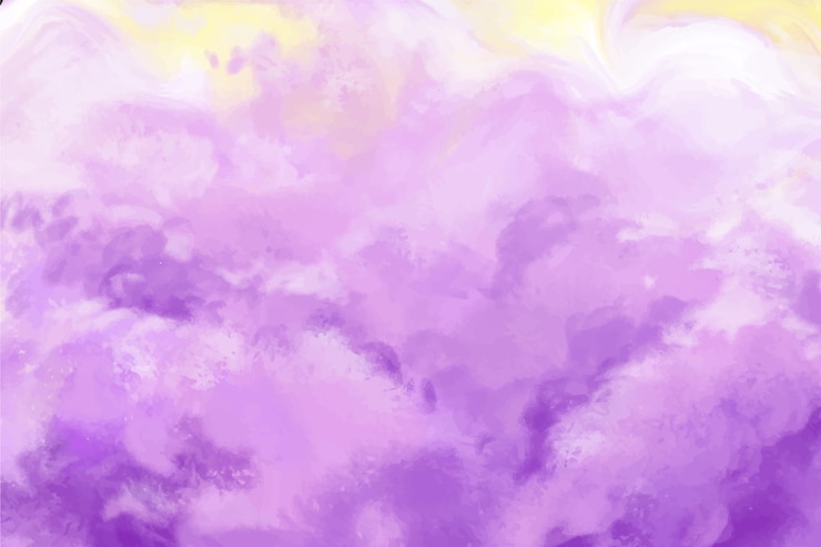 無料Vector 水彩綿の雲の背景