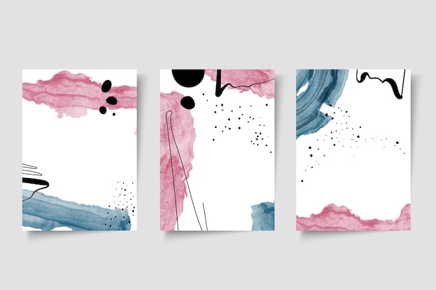 Watercolor cover collection
