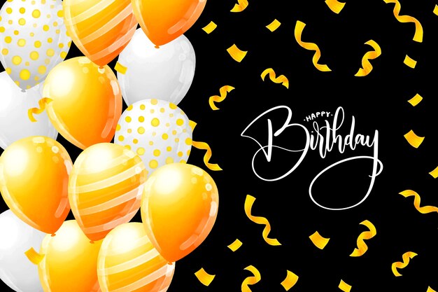 Watercolor design anniversary background