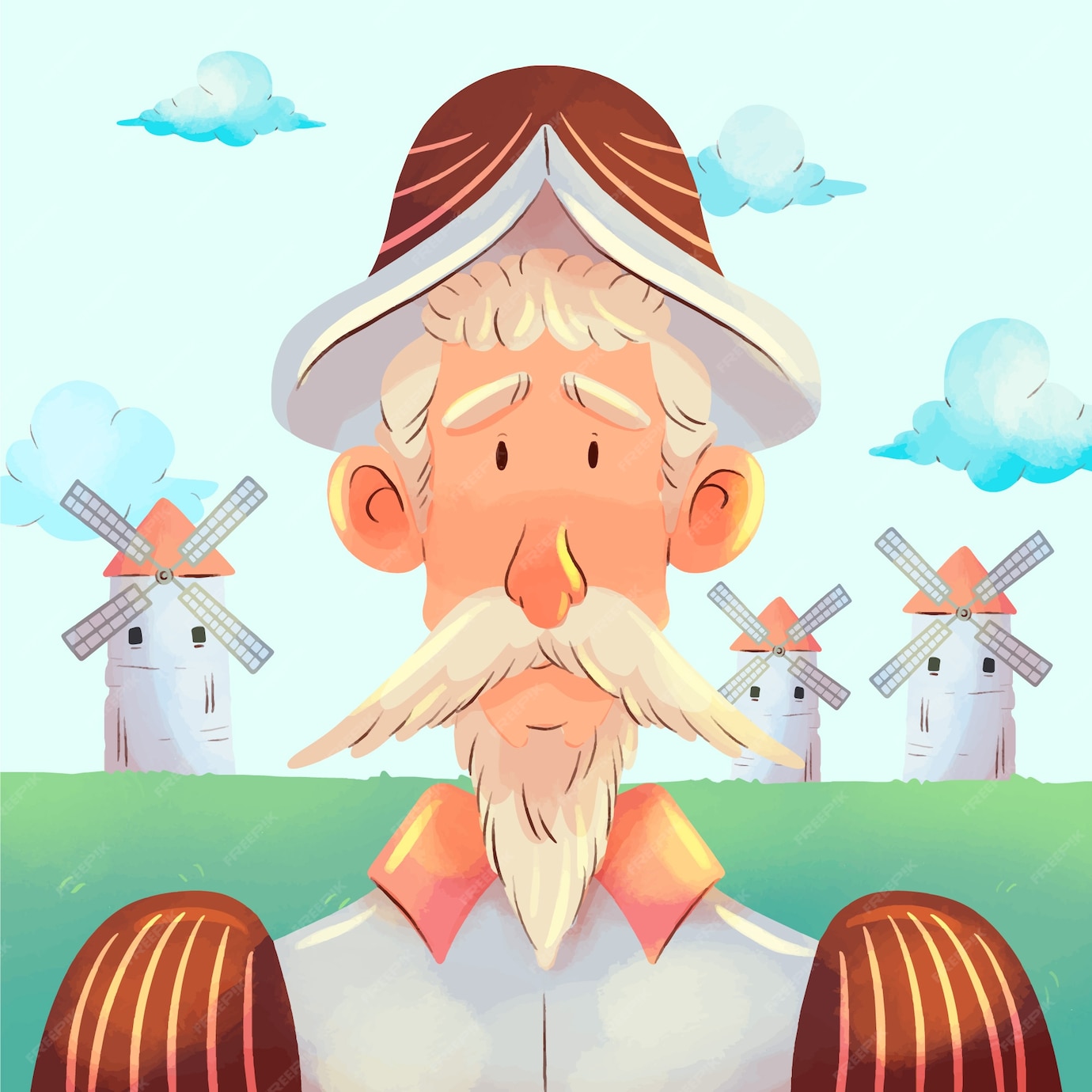 Ilustrasi kritik politik dalam Don Quixote